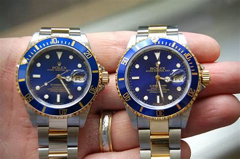 1 1 clone rolex|fake rolex vs real.